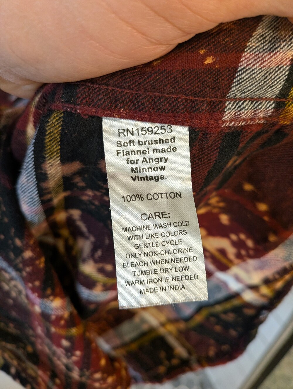 Angry Minnow Vintage "I'm Kind of a Big Deal" Ron Burgundy Anchorman Flannel M - Picture 6 of 8